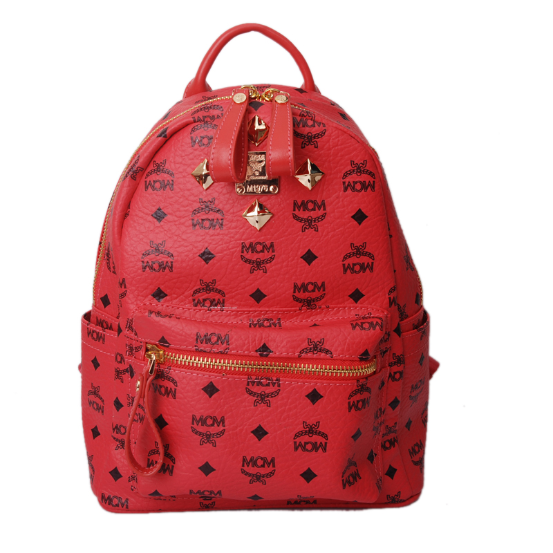 NEW MCM Studded Backpack NO.0044